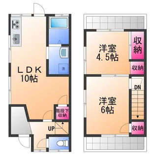 大阪府堺市西区宮下町【一戸建】の間取り