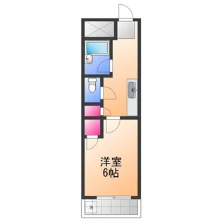 下池田町マンション【2階】の間取り