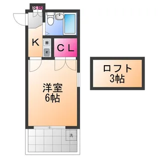 岸和田第7マンション【1階】の間取り