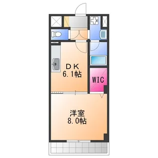 エバーヒルズN【2階】の間取り