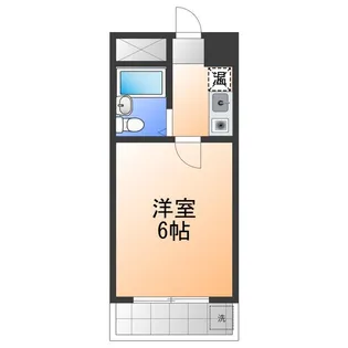 オンディーヌ【1階】の間取り