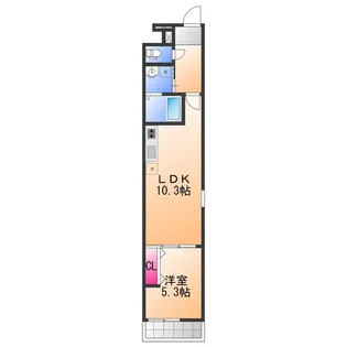 フジパレス高石駅北Ⅲ番館【1階】の間取り