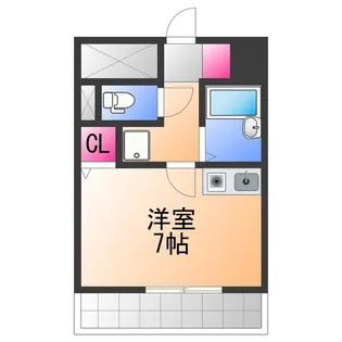 プランドールマサキ【8階】の間取り