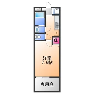 パルク浜寺【2階】の間取り