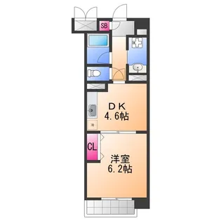 エスペランス【1階】の間取り