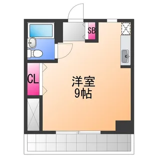 府中セントポーリア【2階】の間取り