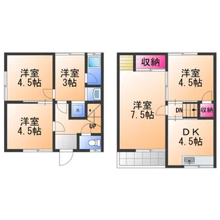 大阪府岸和田市池尻町【一戸建】の間取り