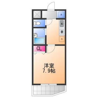 ピュール絆【2階】の間取り