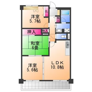 ウィステリア【1階】の間取り
