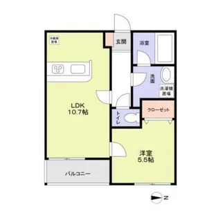 レナトスTAKUMI【1階】の間取り