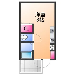 Fontana池上【1階】の間取り