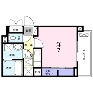 メゾン エスポワール【3階】の間取り