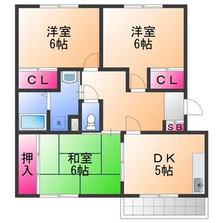 ハイネスアカデミー【3階】の間取り