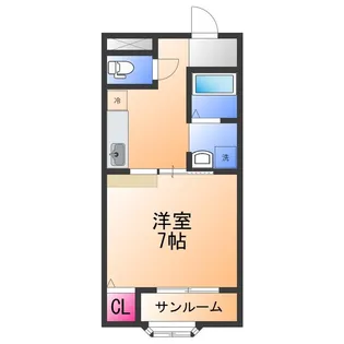 高津マンション【3階】の間取り