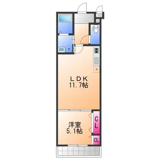 フジパレス 鶴原 【2階】の間取り