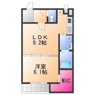 フジパレス 鶴原 【1階】の間取り