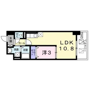 ゴールイン【3階】の間取り