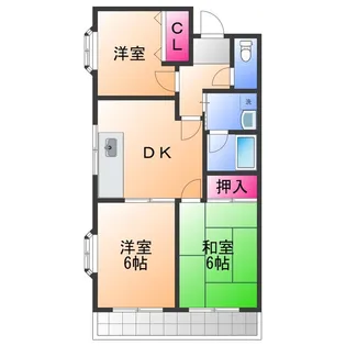 セトル21【2階】の間取り