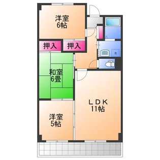 エテルノ21【3階】の間取り