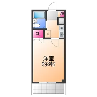 Rinon脇浜【5階】の間取り