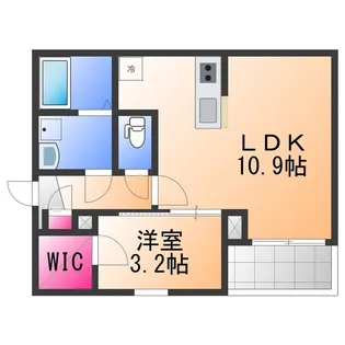 (仮称)ジーメゾン和泉大宮ソル【1階】の間取り