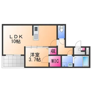 (仮称)ジーメゾン和泉大宮ソル【2階】の間取り