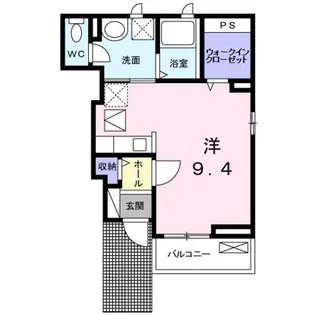 クラール【1階】の間取り