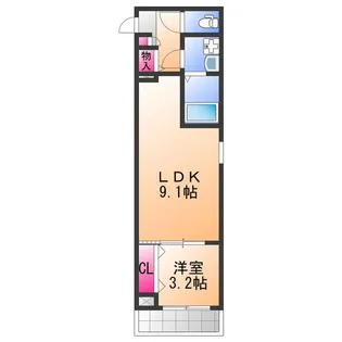 (仮称)ジーメゾン春木旭町【2階】の間取り