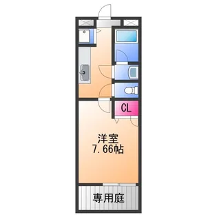 フジパレス 中町【2階】の間取り