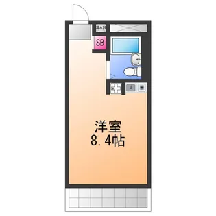 シャンソニエパレス【3階】の間取り