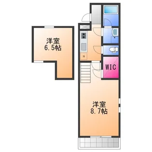 フジパレス しんしゅう【2階】の間取り