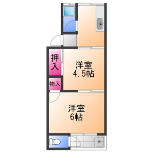 リメイン和泉Ⅰ【1階】の間取り