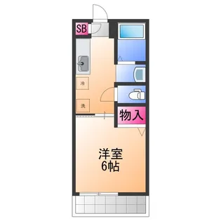 シャーロットタウン【2階】の間取り