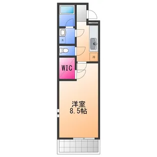 フジパレス 黒土【1階】の間取り