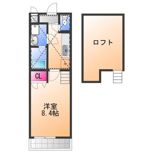 フィオーレ 東上野芝【2階】の間取り