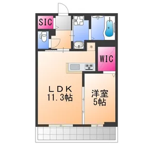 La Esperanza【1階】の間取り