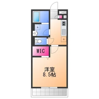 WISTERIA PLACE【2階】の間取り