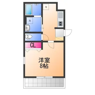ユウパレス池上【3階】の間取り