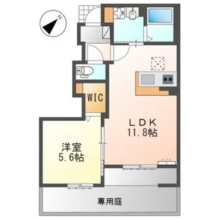 コンフォール桜【1階】の間取り