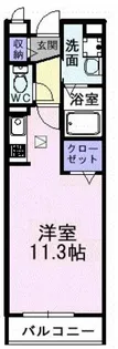 アンソレイエ Ⅰ【1階】の間取り