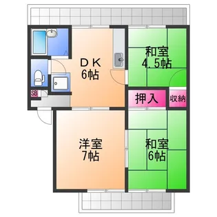 ビバライフ【3階】の間取り