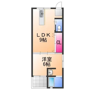 羽衣グリーンハイツ【4階】の間取り