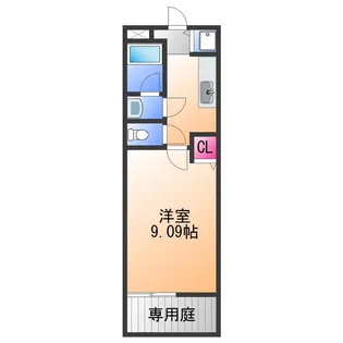 サン・プリムローズⅡ【1階】の間取り