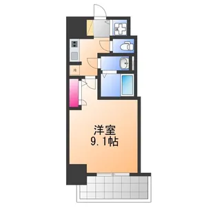 S-RESIDENCE堺altklas【9階】の間取り