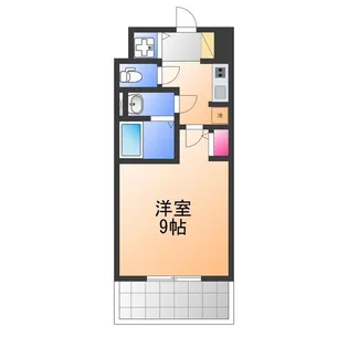 S-RESIDENCE堺altklas【9階】の間取り