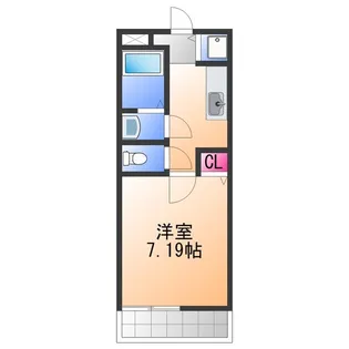 メナメゾン日根野【2階】の間取り