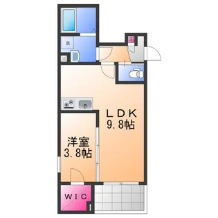 (仮称)ジーメゾン岸和田グランシア【2階】の間取り