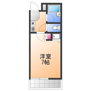 シャルマンフジ和泉大宮壱番館【4階】の間取り