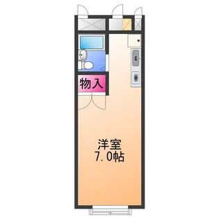 メゾン・ド・アム【1階】の間取り