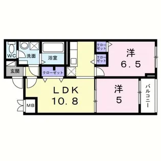 ヒカルサ岸和田畑町【3階】の間取り